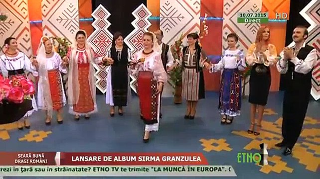 Sirma Granzulea - Eu sunt o mandra armana (Seara buna, dragi romani! - ETNO TV - 10.07.2015)