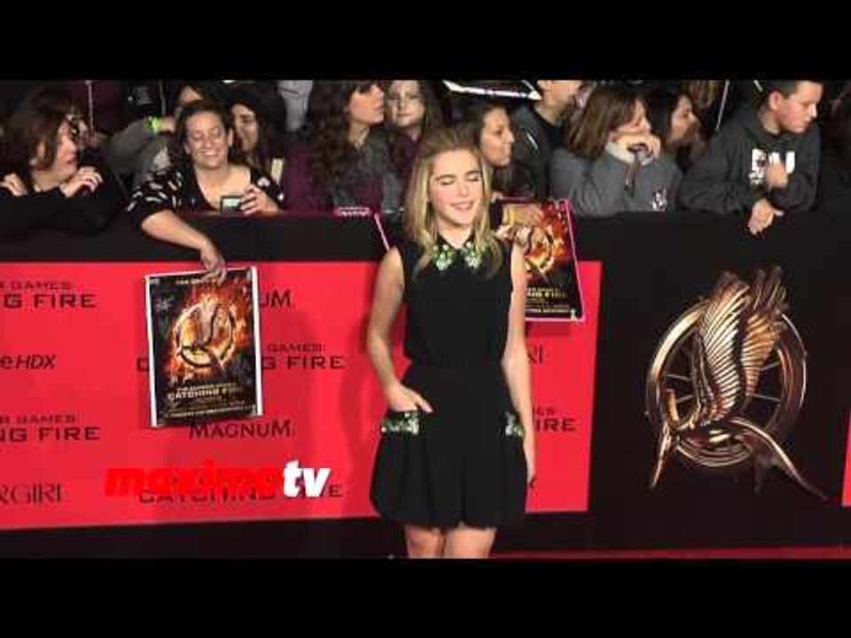 Kiernan Shipka "The Hunger Games: Catching Fire" Los Angeles Premiere