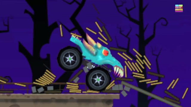 Good VS Evil | Monster trucks | Scary Halloween cars for toddlers
