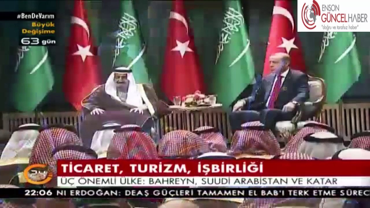 Cumhurbaşkanı Erdoğan, Bahreyn'e çıkarma yaptı
