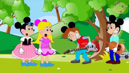 Minnie Mouse Hot GIRL BIKINI Fart Attack Mickey Mouse and Goffy ♥ Animation Movies For Kid