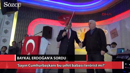 Baykal: ‘Hayır’ diyen teröristtir… Bu ne biçim iştir…