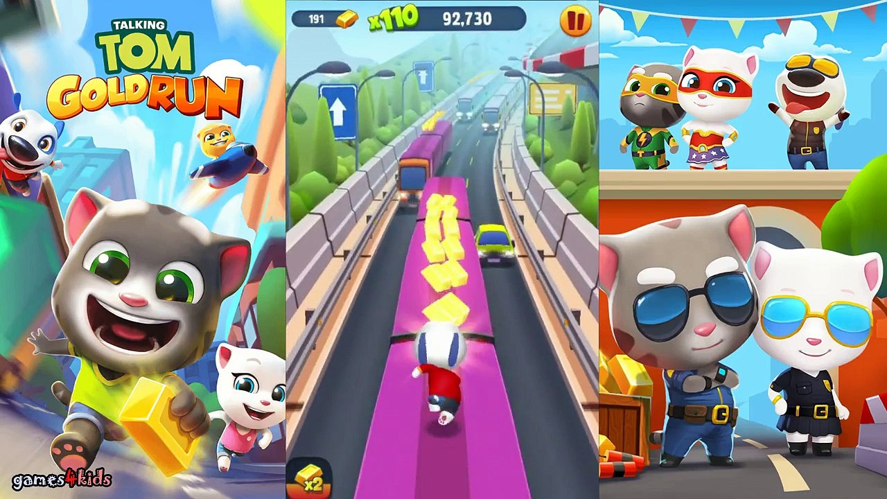 Talking Tom Gold Run Android Gameplay - Talking Hank Ep 1