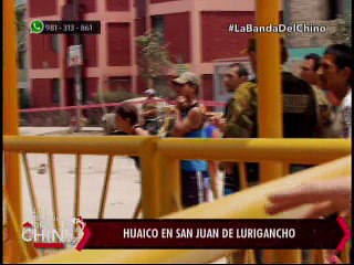 Nota - Huaico en San Juan de Lurigancho