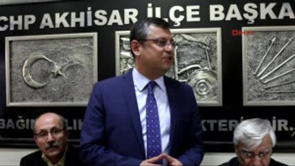 Manisa CHP Grup Başkan Vekili Özel'den Cumhurbaşkanına Tepki