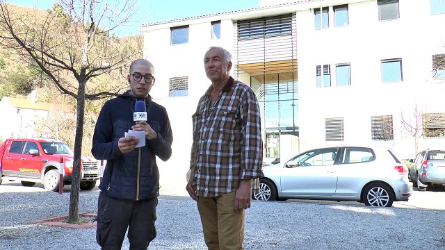 Manifestations des commerçants du Val d'Allos pour un projet mis en suspens par la municipalit