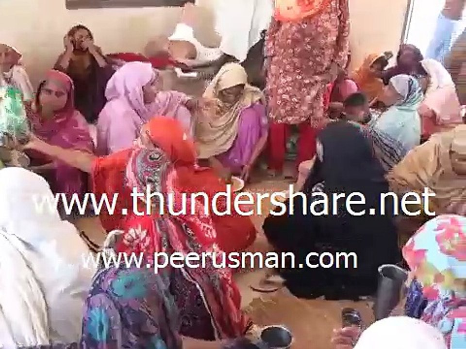 Serving free food at Peer Usman Hospital