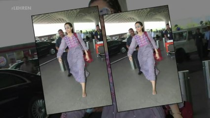 Actress Looks PATHETIC Without Makeup – Airport Look