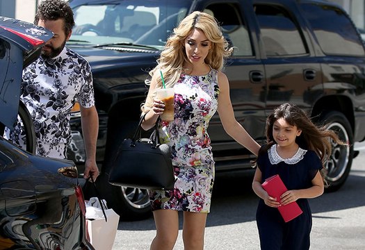 'Teen Mom OG' Star Farrah Abraham Lunches With Daughter After Party Binge