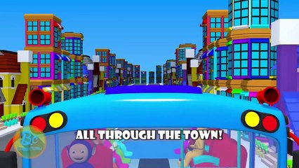 Колеса на в автобус Коллекция питомник рифмы анимация в От канал