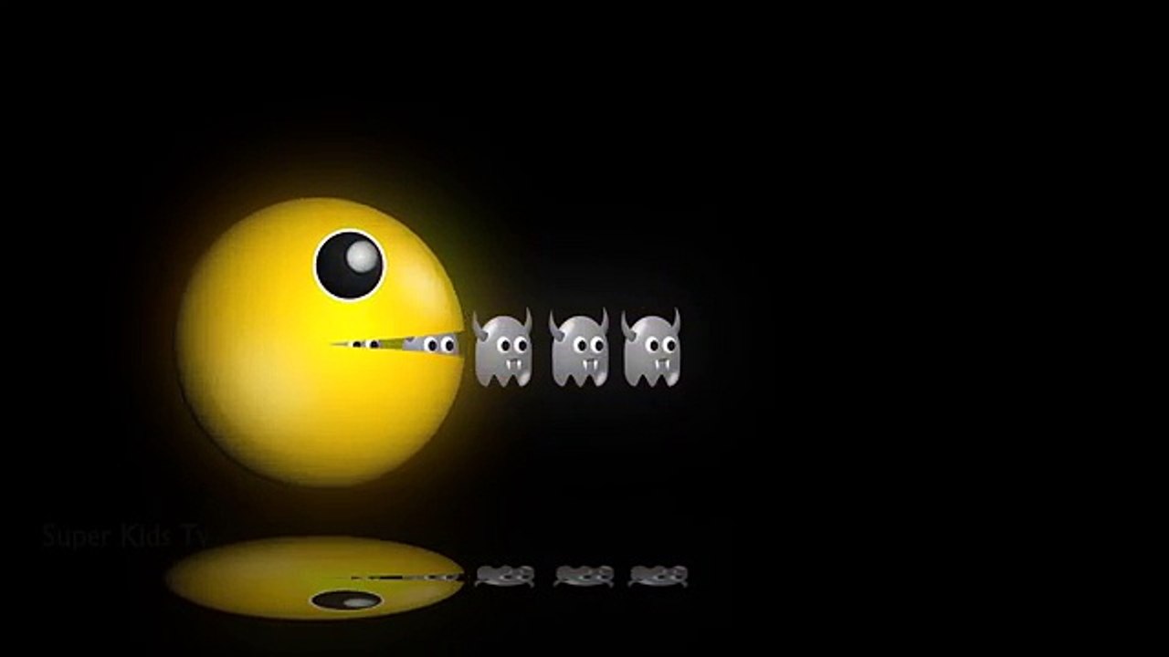 Colors for Children to Learn with Packman Cartoon Toys - Packman Colours Videos for Kids