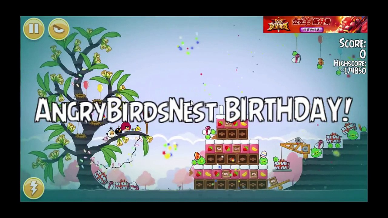 Angry Birds: Angry Birds Season Pig Day, Angry Birds Nest Birthday
