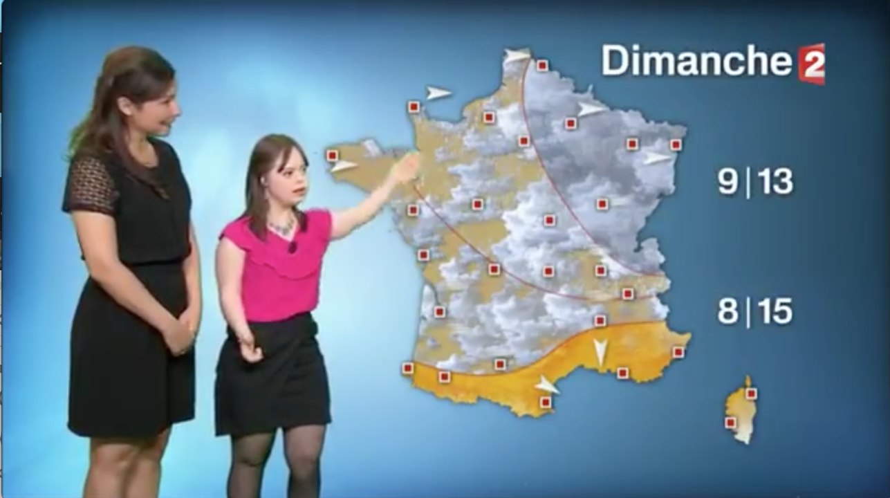 Woman With Down Syndrome Fulfills Dream Of Presenting The Weather