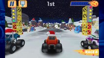Blaze and the Monster Machines: NEW Holiday Tracks. Snowy Slopes