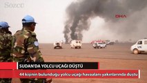 Sudan’da yolcu uçağı düştü