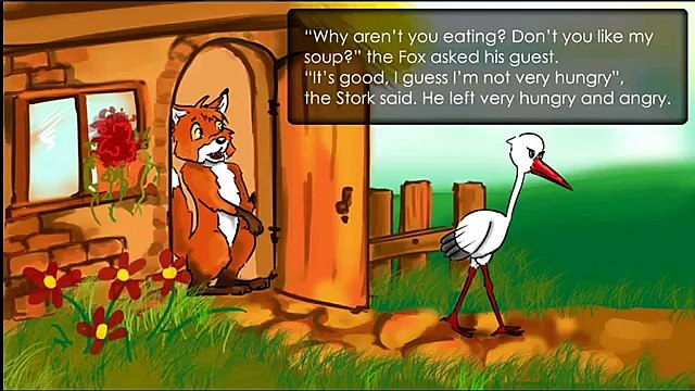 Fractured Fairy Tales The Fox and The Stork