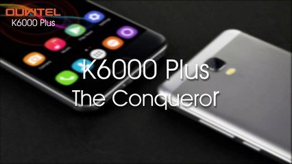 Télécharger la video: Primer vistazo en vídeo al diseño del Oukitel K6000 Plus