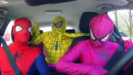 Video herunterladen: Pregnant PINK SPIDERGIRL Spiderbaby! vs Spiderman Baby Spidey & Frozen Elsa Funny Superher