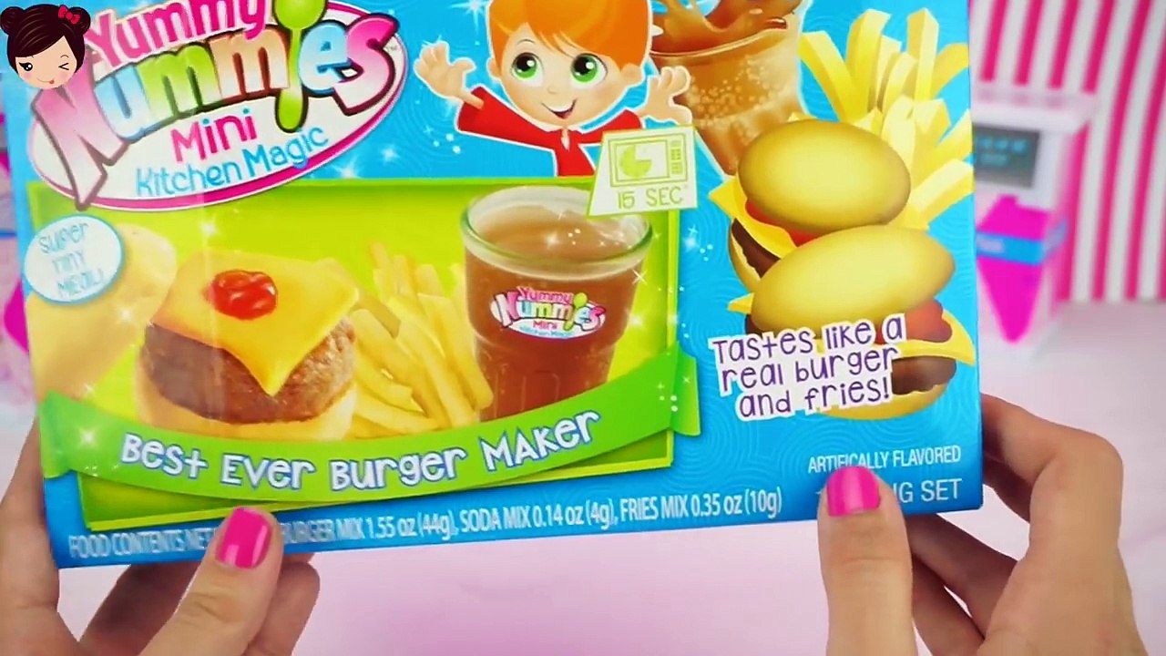 Juguetes Raros de Comida en Polvo - Hamburguesas, Tacos, Nuggets, Cupcakes - Yummy Nummies