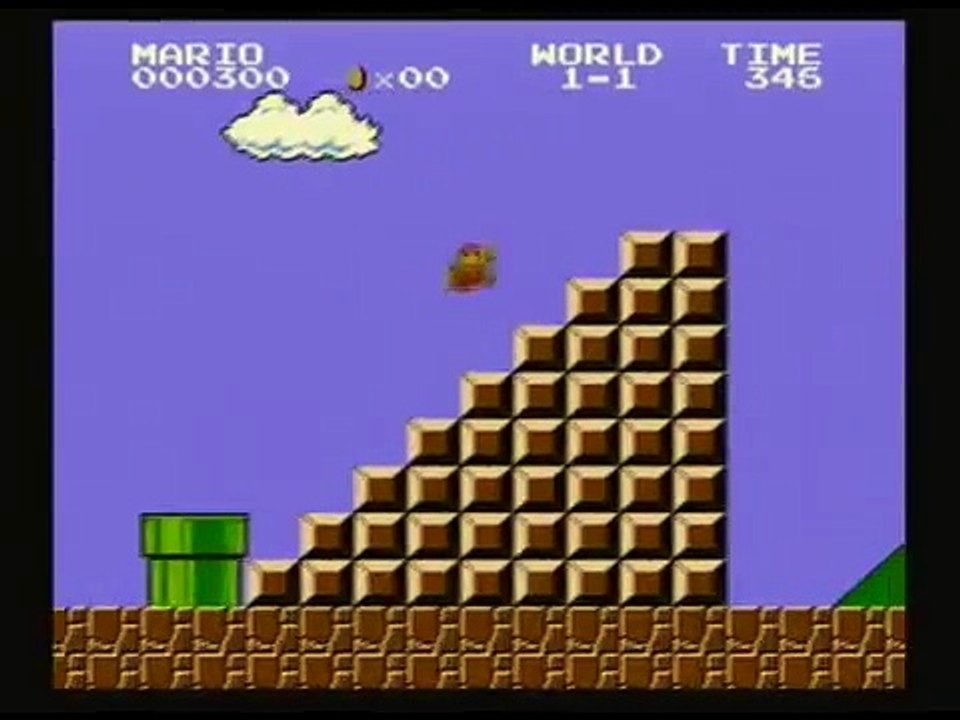 (4:56.878) Super Mario Bros. any% speedrun *World Record*