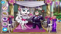 Tom and Angela Wedding Day - Talking Tom and Talking Angela Full Episode Cartoon Kids Game