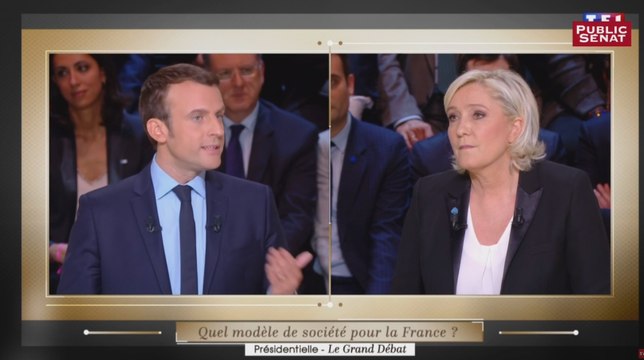 Emmanuel Macron à Marine Le Pen : « tout le monde n'est pas comme vous »