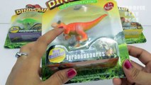 GOOD DINOSAUR SURPRISE EGGS Toy Opening   Jurassic World with T-Rex Video for Kids by Toyp