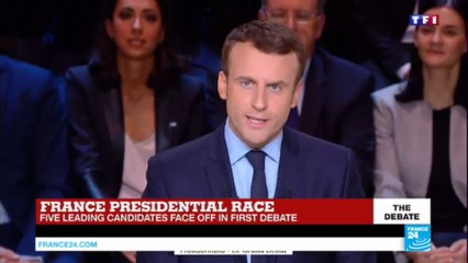 Emmanuel Macron: "I want to loosen the tax burden, and lower corporate tax"