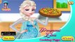 Permainan Elsa Frozen Mengandung Memasak Pizza - Pregnant Elsa Cooking Pizza