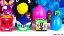 Play-doh Angry Birds Transformers Surprises, Minecraft Mini-Figure Blind Box