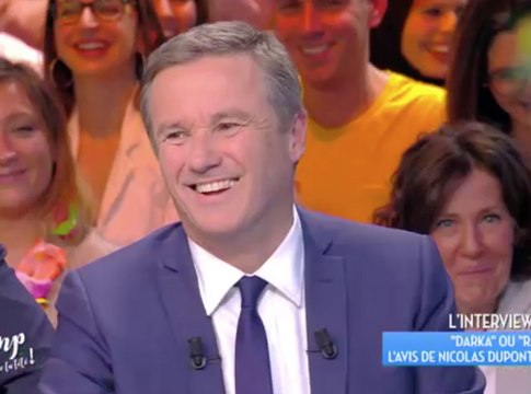 Nicolas Dupont-Aignan dans TPMP : Hollande, il est rassrah de rassrah!