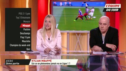 Download Video: Foot - EDS - Monaco : Mbappé est-il un phénomène jamais vu en Ligue 1 ?