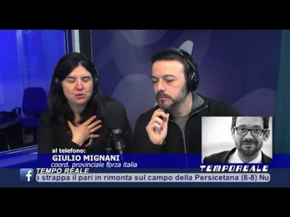 Giulio Mignani a Tempo Reale: resto in FI, ingiuste accuse nei miei confronti