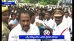 YSR Congress stages dharna in front of SP office