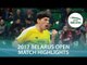 2017 Belarus Open Highlights: Wang Zeng Yi vs Grigory Vlasov (1/2)