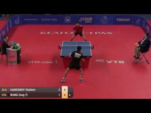 2017 Belarus Open Highlights: Vladimir Samsonov vs Wang Zeng Yi (Final)