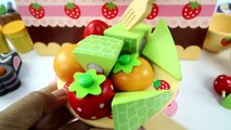 Cake Ice Cream Fruits Biscuits Swiss Roll - STRAWBERRY CHOCOLATE PARTY Sweets Playset