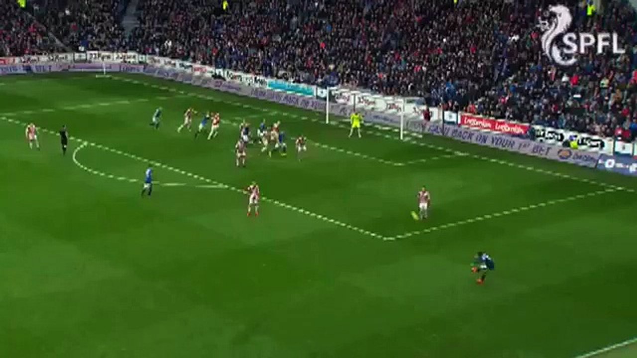 Rangers 2:0 Hamilton (Scottish Premier League. 18 March 2017)