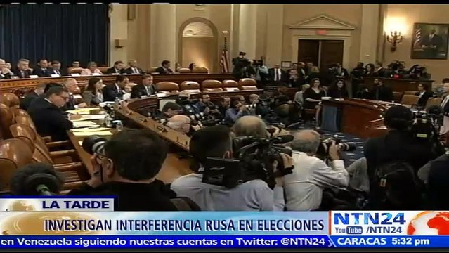 Cámara de EE. UU. se reunió para discutir supuesta intervención de Rusia en elecciones presidenciales
