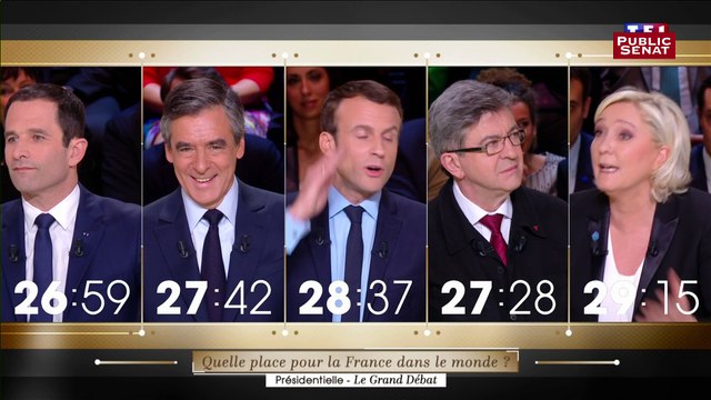 Marine Le Pen : « Emmanuel Macron, c’est le vide sidéral »