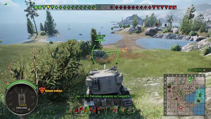 World of Tanks PS4 fv215b 183 one shot #8