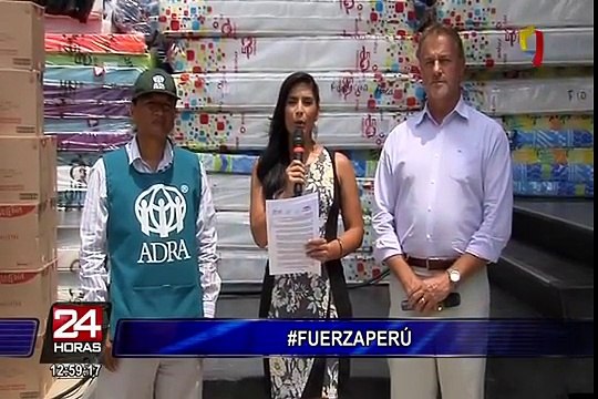 Juntos por el Norte: donativos continúan llegando a La Esquina de la Televisión