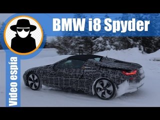BMW i8 Spyder spy video