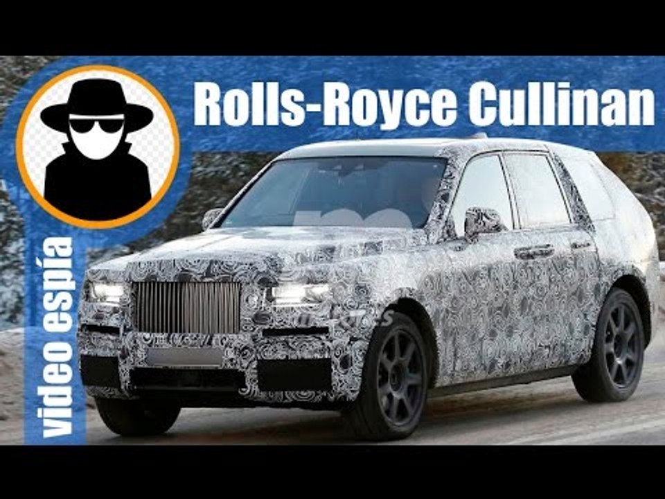 Rolls-Royce Cullinan spy video