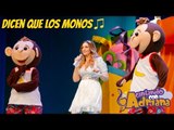 Canciones infantiles - DICEN QUE LOS MONOS - Cantando con Adriana