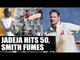 India vs Australia : Ravindra Jadeja hits 50 runs, Steve Smith fumes | Oneindia News