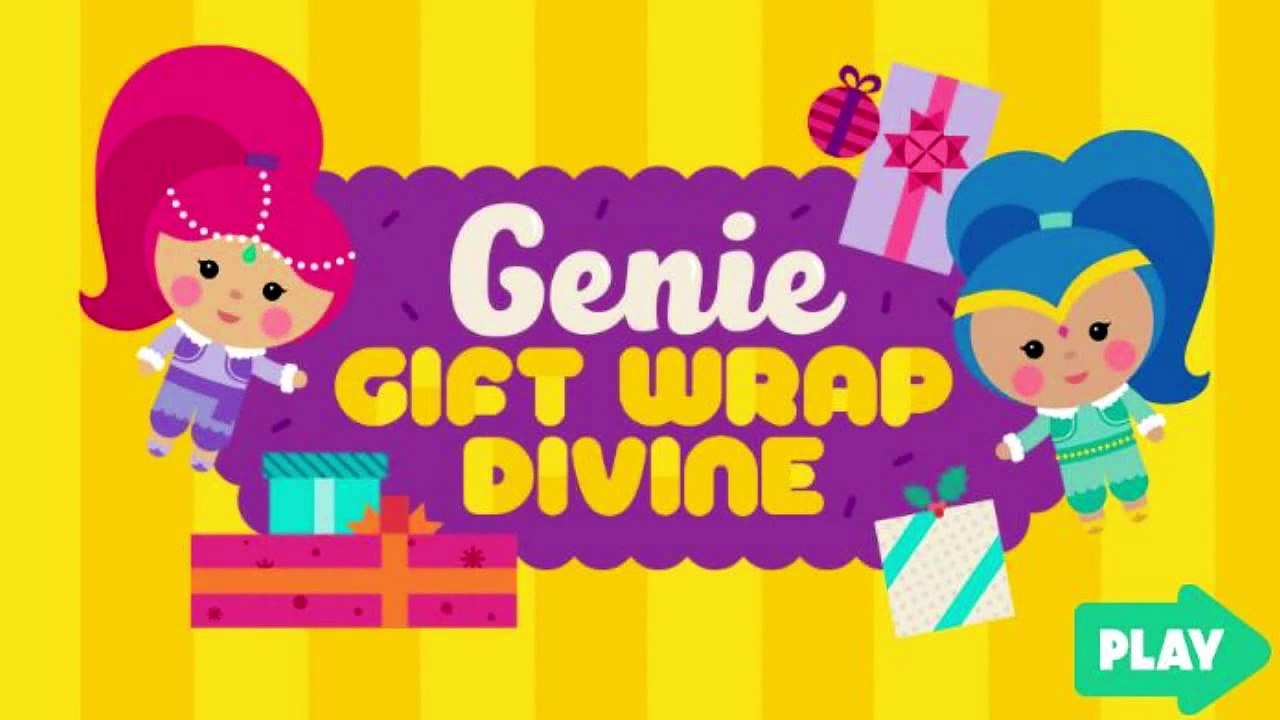 Ник Младший Игры гениальность подарок обертывание божественный день отдыха мастерская