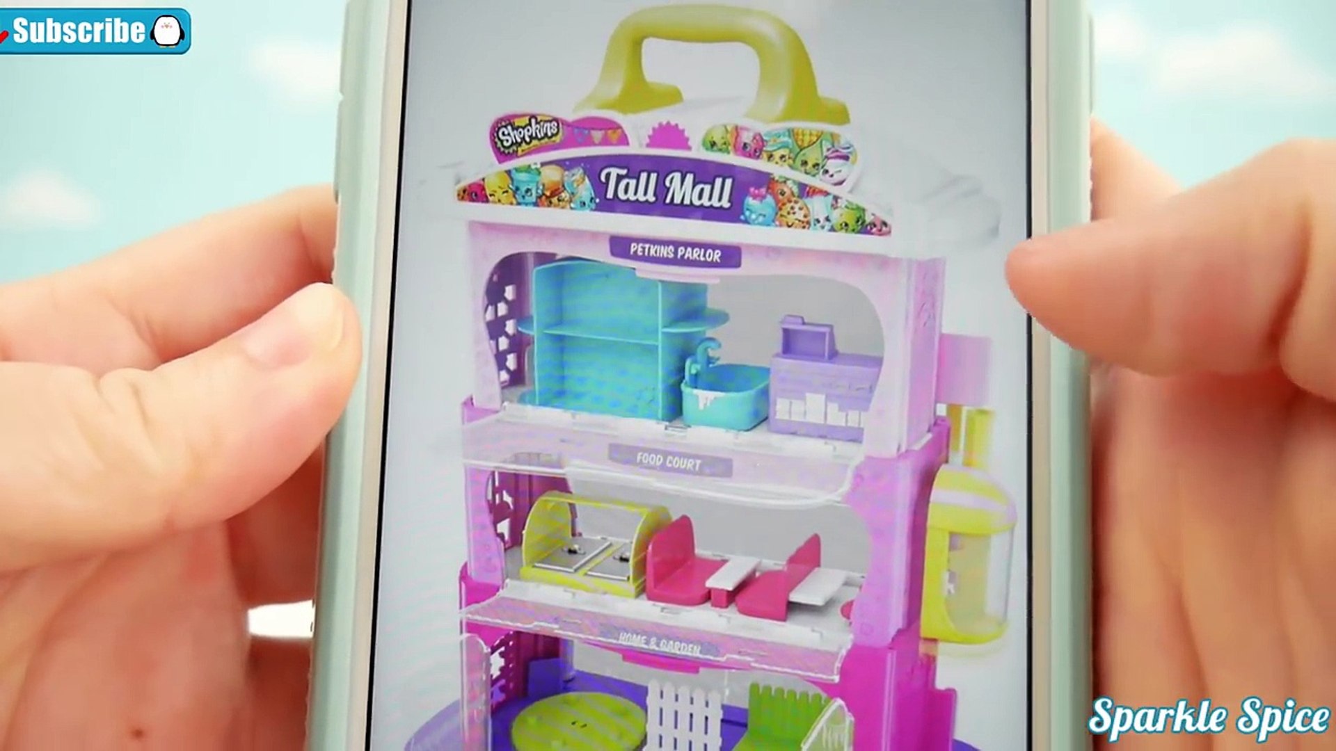 shopkins tall mall playset
