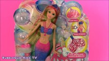 Barbie Mermaid Pearl Princess   Bubble-tastic Spin Doll Have Under Water Bubble Party - Co