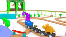 Learn Colors with Tiny Trucks and Ethan The Dump Truck | Educational cartoon for toddlers
